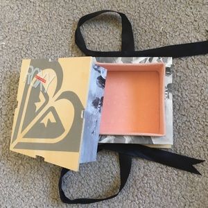 Wooden Roxy Quicksilver jewelry box